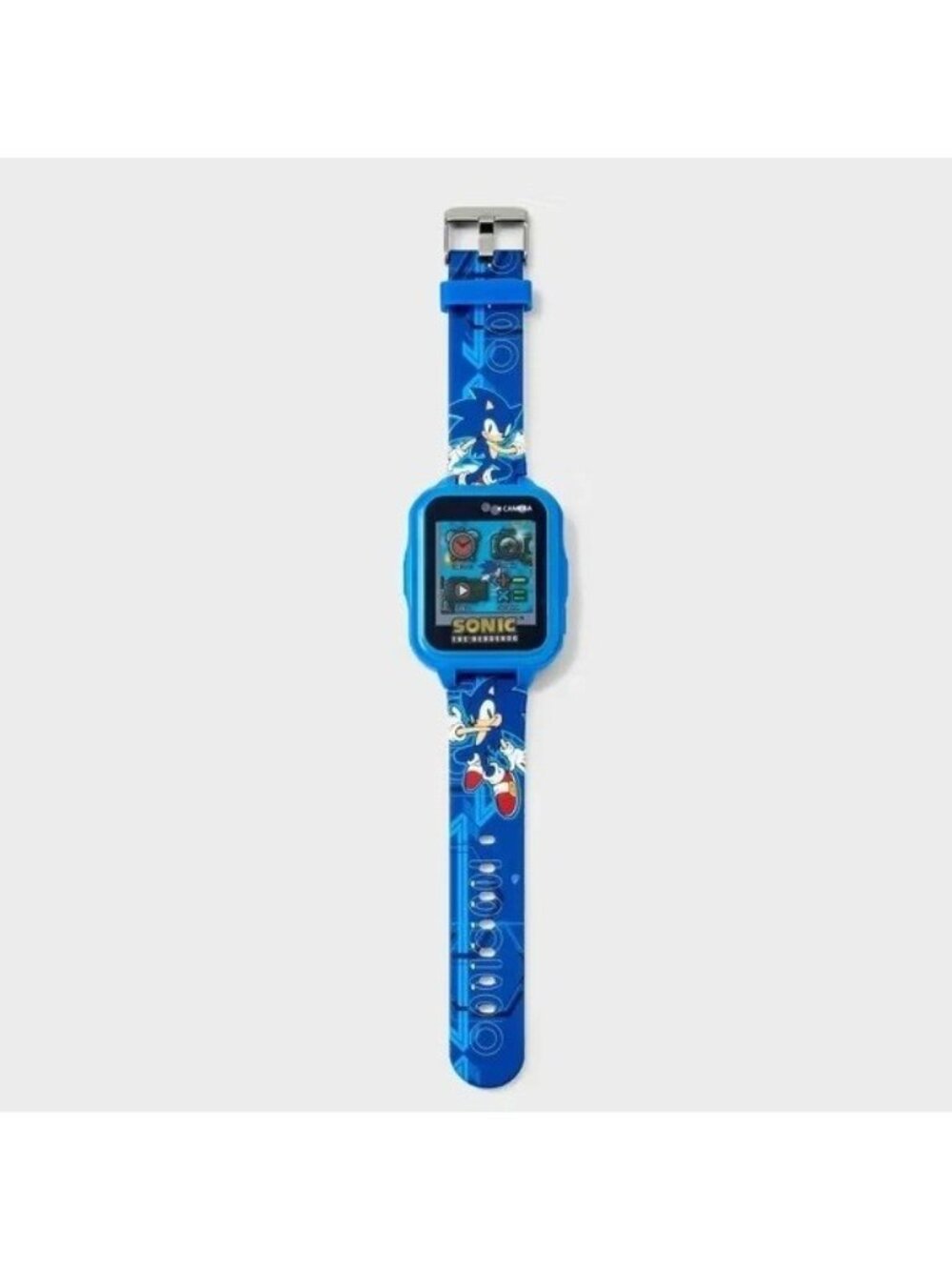 Sonic the Hedgehog Touchscreen Kids' Smart Watch w/ Silicone Strap & 6 Games - Picture 4 of 9